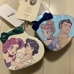 ディズニープリンセス　アリエル　シンデレラ　ポーチ