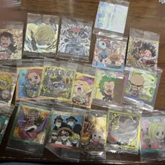 ワンピース ホロ加工ステッカー 15枚セット