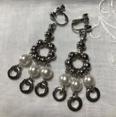 イヤリング　ヴィンテージ　ゴージャス　レトロ