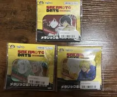 サカモトデイズ メタリック缶バッジ 坂本 南雲 シン 3つセットのサムネイル