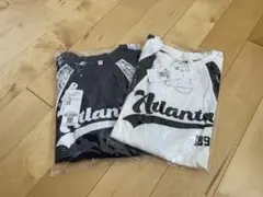 新品未開封　coca レース切替プリントTシャツ キッズ 子供服 2色セット