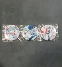 初音ミク　献血　缶バッジ　マジカルミライ2025　東京会場　 未使用セット マジカルミライ 2025 初音ミク 献血 缶バッジ クリアカード