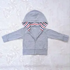 フード付 パーカー 春服 上着 80cm