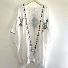 hlaada for ROSE BTDエスニック柄ボヘミアンカーディガンのサムネイル