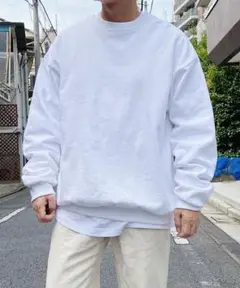 LOSANGELES APPAREL 14oz クルースウェット ロスアパ M