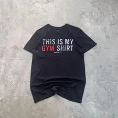 リーボック USA古着 アメリカ輸入 プリント 英文字 Tシャツ 半袖 黒色