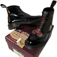 dr.martens uk7 英国製 7ホールブーツ ウイングチップ メダリオン