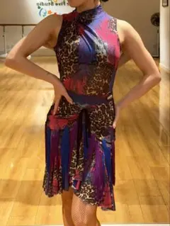 社交ダンスドレス　社交ダンス衣装　競技ダンス　ラテンダンスドレスのサムネイル