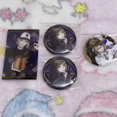 ツイステ ルーク 缶バッジ クリアカード