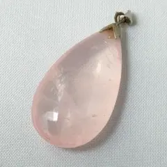 ローズクォーツのペンダントトップ