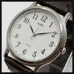SEIKO セイコー 腕時計 稼働品 Y138-6A80 ALBA ホワイト | Mercari