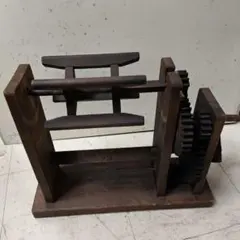 ■時代物・レトロ■綿繰り機・綿くり機■インテリア・アンティーク・古民具・古道具 □時代物・レトロ□綿繰り機・綿くり機□インテリア・アンティーク・古