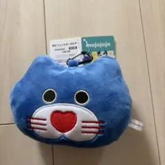 mojojojo BIGフェイスキーホルダー　青ねこ nicky カラビナ付き