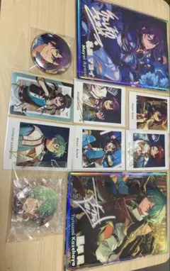 あんスタ ALKALOID 流星隊 グッズ 11点　虹色開花ポートレート 箔押し