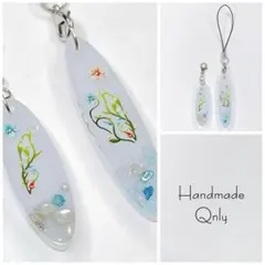 チャーム ストラップ 2個セット ハンドメイド キーホルダー 【956】
