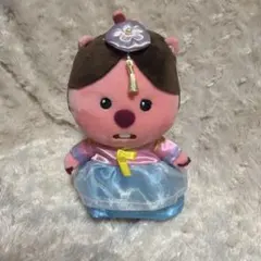 韓国限定zoa zo&friendsぬいぐるみキーホルダー（女の子）チマチョゴリ