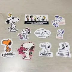 【PEANUTS】スヌーピーステッカー～まとめ売り～