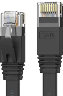 【新品】Senetem CAT6 高速LANケーブル 10m フラットタイプ