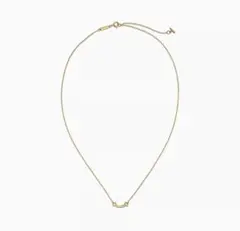 Tiffany & Co. Tスマイル ミニネックレス 18K 箱無 ケース無のサムネイル