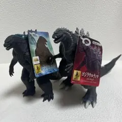 ゴジラフィギュア 2014 & 2021 2体セット ソフビ