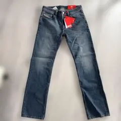 DIESEL ダークブルー ストレートデニム 新品