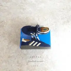 新品 adidas Handball Spezial 23.5 ネイビー