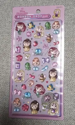 正規品 Disney プリンセス BONBON DROP シール ボンドロ
