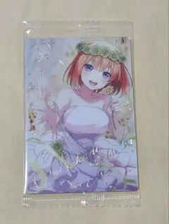 五等分の花嫁 中野四葉 ウエハース SP ホロ箔押し カード