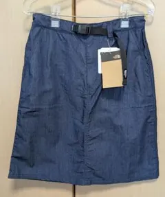 THE NORTH FACE Nylon Denim Field Skirt M - メルカリ