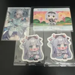 ホロライブ 白銀ノエル カード ステッカー セット