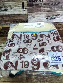 新品　ポケットモンスターリュックサック　文字ブラウン　送料込み