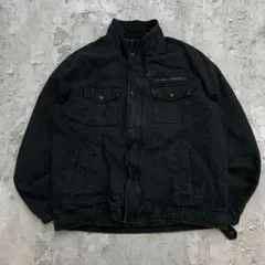 こ*こ様 Levi's　リーバイス　ミリタリージャケット　L　ブラック　無地　古