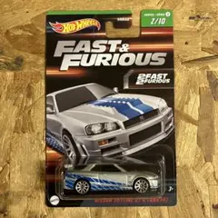 ホットウィール ワイルドスピード テーマ　日産 スカイライン GT-R R34のサムネイル