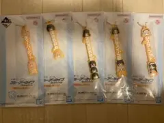 一番くじ ブルーアーカイブ K賞　ラバーチャーム　5点セット