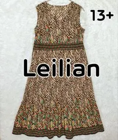 【美品】レリアン ロングワンピース 総柄 白黒 ノースリーブ 大きいサイズ 13 2025年最新】レリアン ワンピース 13の人気アイテム - メルカリ