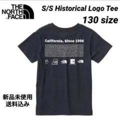 THE NORTH FACE ヒストリカル ロゴ Tシャツ 130サイズ 新品