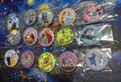 ディズニーキャラクターズ 刺繍缶バッジ 15種コンプリート ③