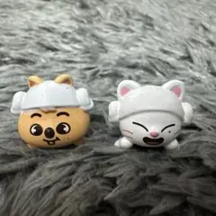 StrayKids skzooびっくらたまご ジニレット　ハンクォッカ　ふろふち