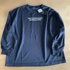 未使用タグ付き★blackhole 長袖　Ｔシャツ　カットソー　ブラック　140