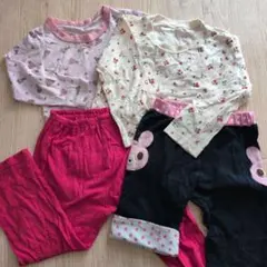 【激安】4点セット　キッズ　西松屋チェーン長T　シャツ　ズボン　2点激安