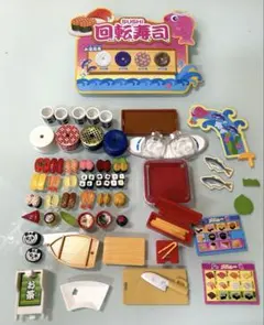 リカちゃん くるくる回転寿司 小物のみ