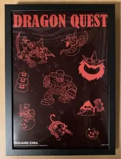 ドラゴンクエスト モンスター集結 アートパネル 鳥山明 SQUARE ENIX ドラゴンクエスト モンスター集結 アートパネル 鳥山明 SQUARE ENIX