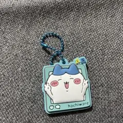 ハチワレ アクリルキーホルダー 青　ちいかわ