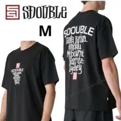 M S/Double エスダブル Tシャツ 半袖 黒 海外限定！のサムネイル