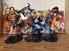 ワンピースフィギュア　エース　サボ　ルフィ