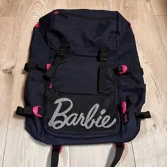 Barbie バービー リュック　収納力　小学生　中学生　旅行　ネイビー　ピンクのサムネイル