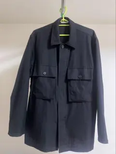 AURALEE WOOL HERRINGBONE OVER SHIRT 25SSのサムネイル
