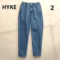 【 HYKE 】 DENIM TAPERED PANTS 2 ゴムのサムネイル