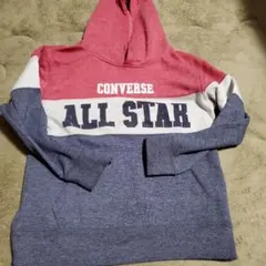 CONVERSE ALL STAR フード付きトレーナー 130