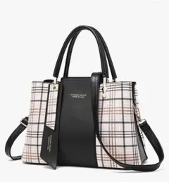 バーバリー チェック柄が可愛い2wayショルダーバッグ 斜めがけ カバン